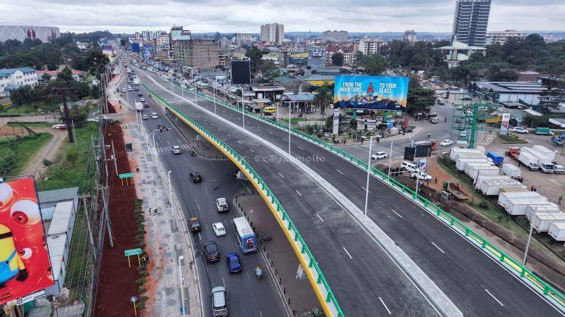 File image of the Ngong Road–Naivasha Road Flyover.